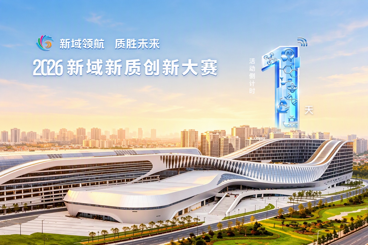 倒计时1天！2026新域新质创新大赛10.30‒11.1在青岛火热开赛！